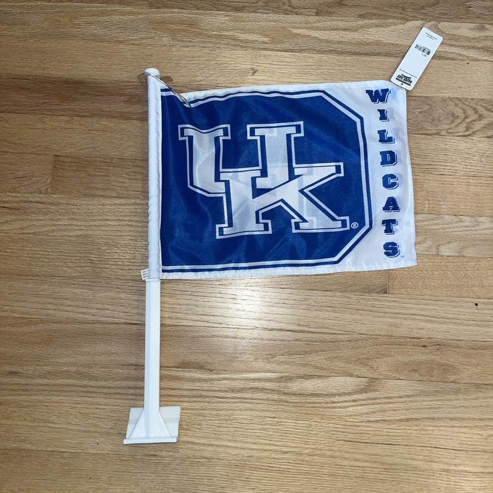 Kentucky Wildcats Car Flag Large 11" x 14" Game Day Outfitters NCAA